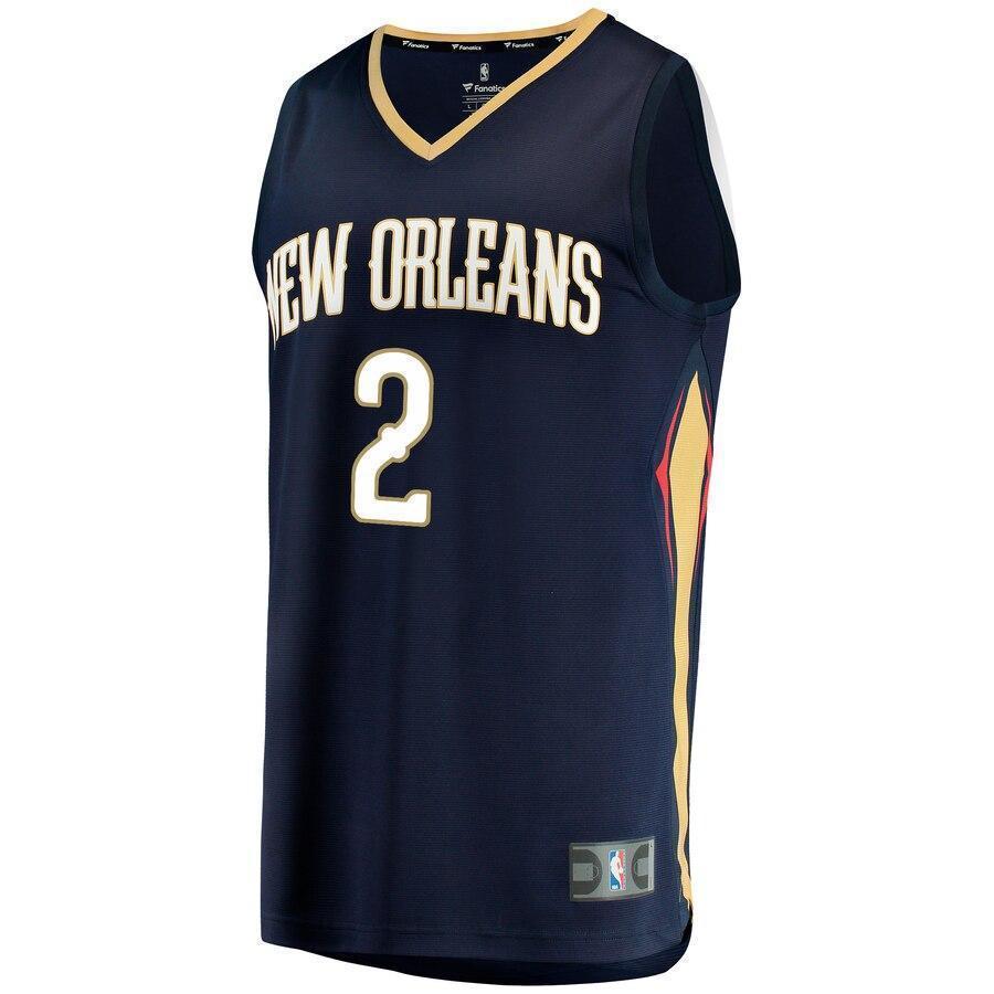 Ian Clark New Orleans Pelicans Fanatics Branded Fast Break Player Jersey - Icon Edition - Navy