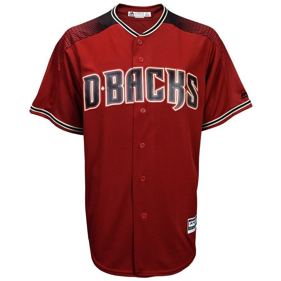 Ketel Marte Arizona Diamondbacks Majestic Alternate Official Cool Base Player Jersey - Red/Black