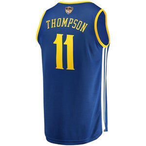 Klay Thompson Golden State Warriors  2019 NBA Finals Bound Fast Break Player Jersey – Icon Edition