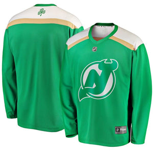 New Jersey Devils Fanatics Branded 2019 St. Patrick's Day Replica Jersey - Green