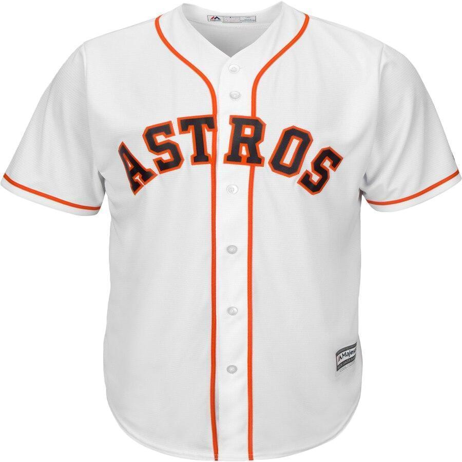 Jose Altuve Houston Astros Majestic Official Cool Base Player Jersey - White