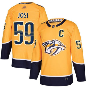 Roman Josi Nashville Predators adidas Home Player Jersey - Gold