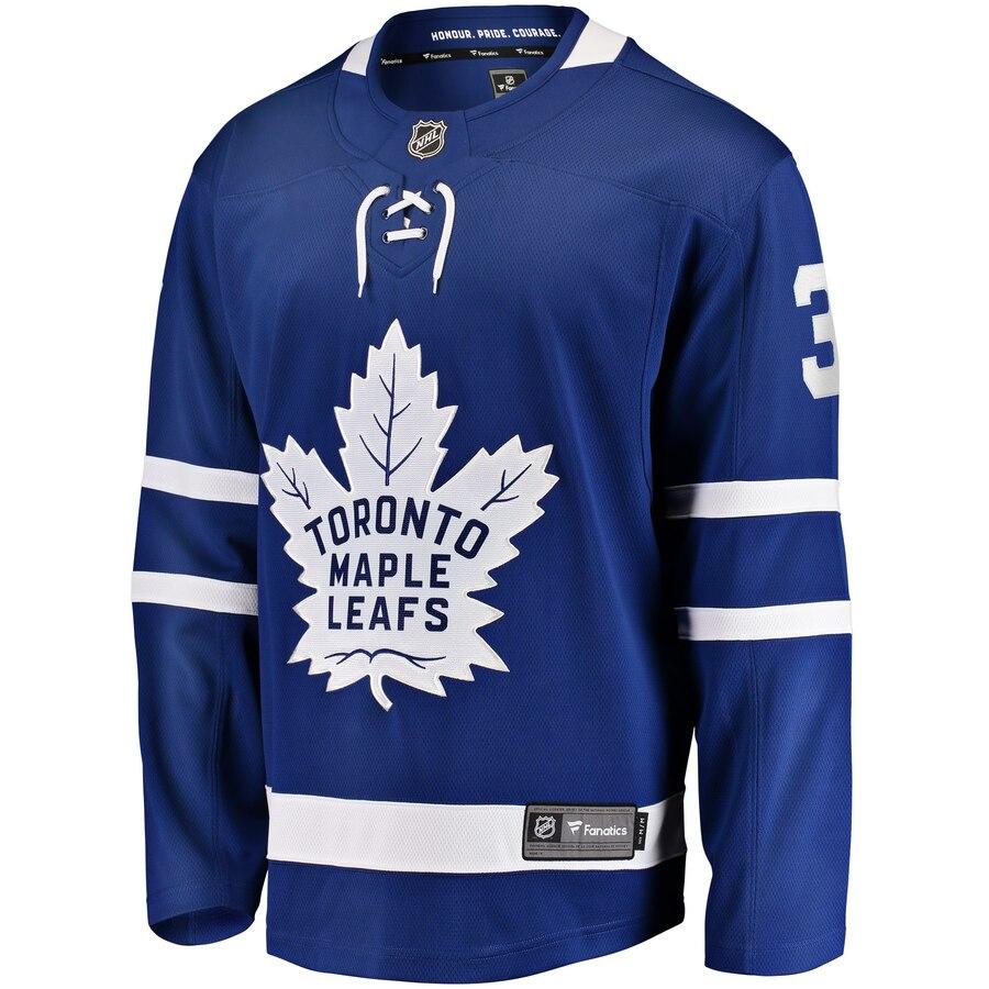 Justin Holl Toronto Maple Leafs Fanatics Branded Home Breakaway Player Jersey - Blue