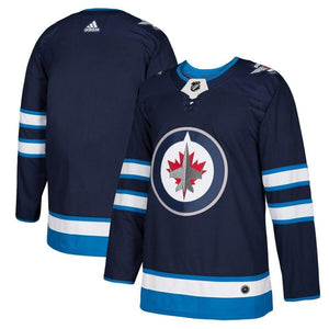 Winnipeg Jets adidas Home Blank Jersey - Navy