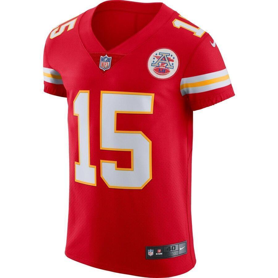 Patrick Mahomes Kansas City Chiefs Nike Vapor Elite Jersey - Red