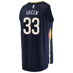 Garlon Green New Orleans Pelicans Fanatics Branded Fast Break Jersey - Icon Edition - Navy