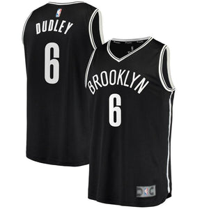 Jared Dudley Brooklyn Nets Fanatics Branded Fast Break Jersey - Icon Edition - Black