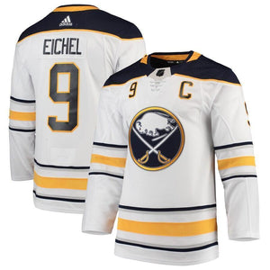 Jack Eichel Buffalo Sabres adidas Away Player Jersey - White