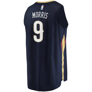 Darius Morris New Orleans Pelicans Fanatics Branded Fast Break Jersey - Icon Edition - Navy