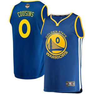 DeMarcus Cousins Golden State Warriors 2019 NBA Finals Bound Fast Break Player Jersey - Royal