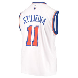 Frank Ntilikina New York Knicks adidas Home Jersey - White