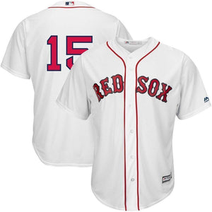 Dustin Pedroia Boston Red Sox Majestic Home Official Cool Base